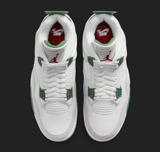 Nike SB x AirJordan 4 Retro 'Pine Green' - Image 4