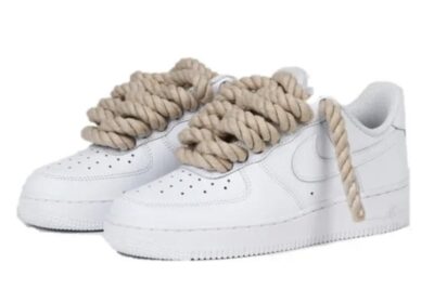 Nike Air Force Low White Corde