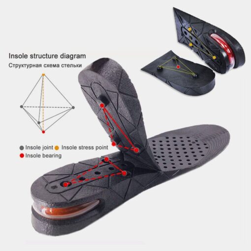 3cm – 9cm Increase Shoe Lift Insole - Image 5