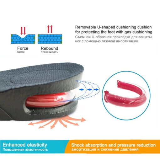 3cm – 9cm Increase Shoe Lift Insole - Image 7