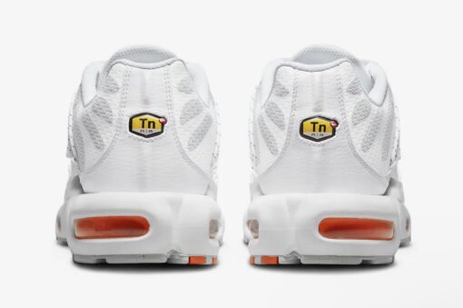 Nike Air Max Plus TN Utility White Safety Orange - Image 3