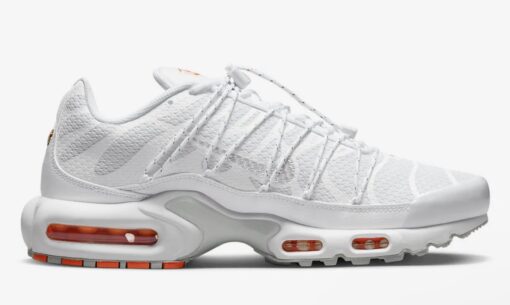 Nike Air Max Plus TN Utility White Safety Orange - Image 4