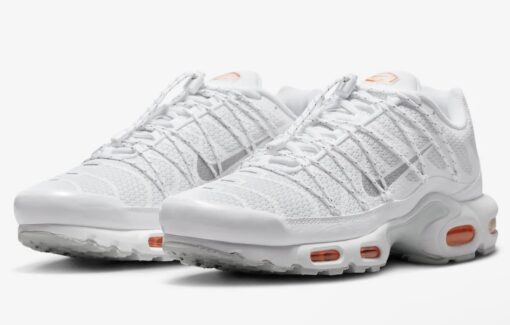 Nike Air Max Plus TN Utility White Safety Orange - Image 5