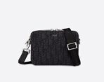 POUCH WITH SHOULDER STRAP – BLACK