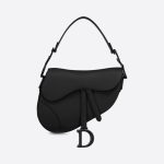 DIOR SADDLE BAG BLACK