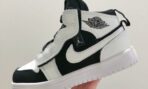 Nike Air Jordan 1 white black - Image 2