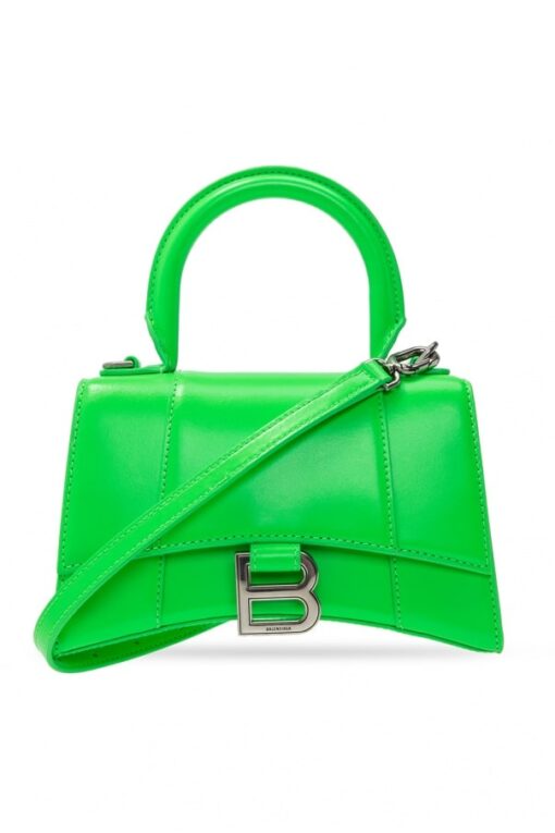 HOURGLASS SHOULDER BAG – NEON GREEN