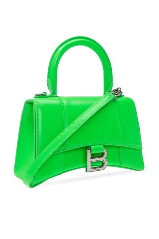 HOURGLASS SHOULDER BAG – NEON GREEN - Image 4