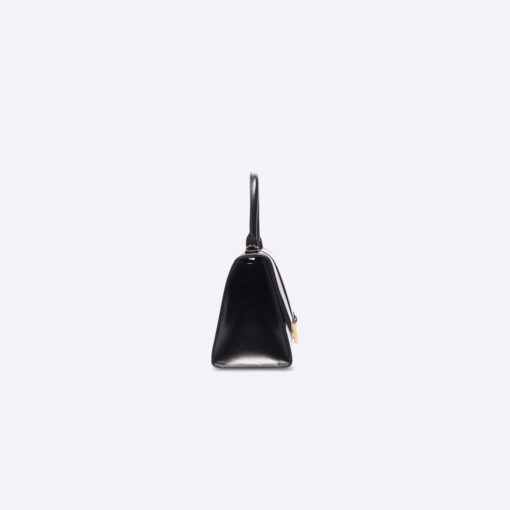 HOURGLASS SHOULDER BAG – BLACK - Image 4