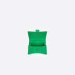 HOURGLASS SHOULDER BAG – GREEN CROCODILE - Image 2