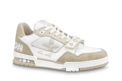 LV Trainer Sneaker Beige