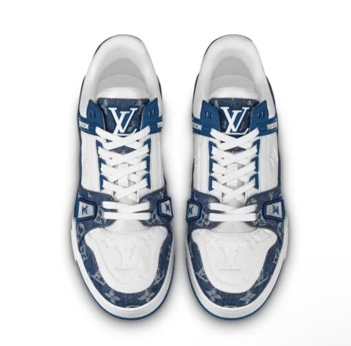 LV Sneaker Blue - Image 3