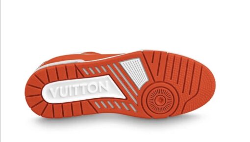 LV Sneaker Orange - Image 3