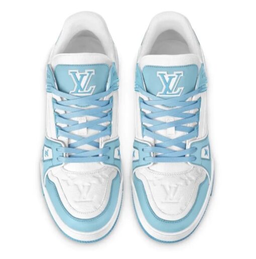 LV Sneaker Sky Blue - Image 4