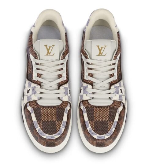 LV Trainer White Brown - Image 3