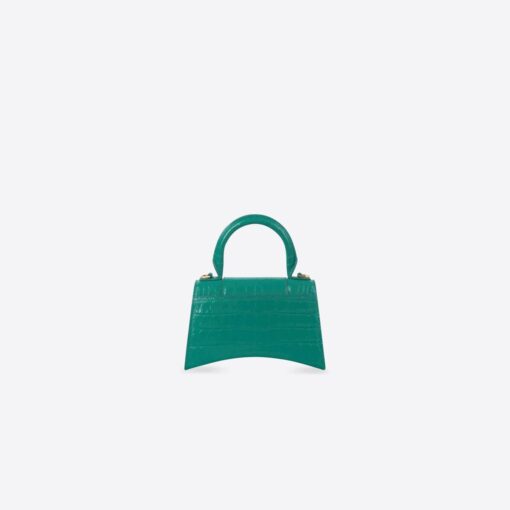 HOURGLASS SHOULDER BAG – DARK CROCODILE - Image 4