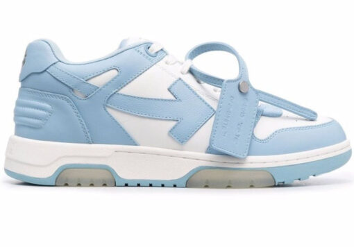 Off-White low-top sneakers lightblue
