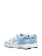 Off-White low-top sneakers lightblue - Image 3