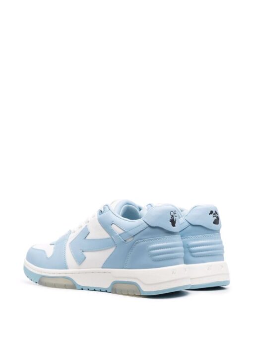 Off-White low-top sneakers lightblue - Image 3