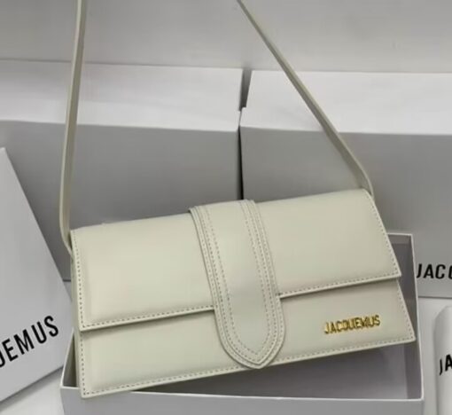 Jacquemus Long Shoulder Bag Light Greige