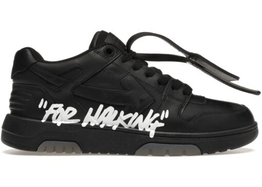 Off-White low-top “For Walking” Black White