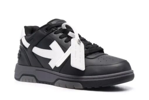 Off-White low-top Black Gray White FW21 - Image 3