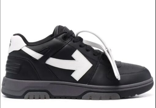 Off-White low-top Black Gray White FW21 - Image 2
