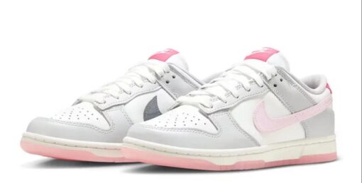 Nike SB Dunk Low 52 White Pink - Image 5