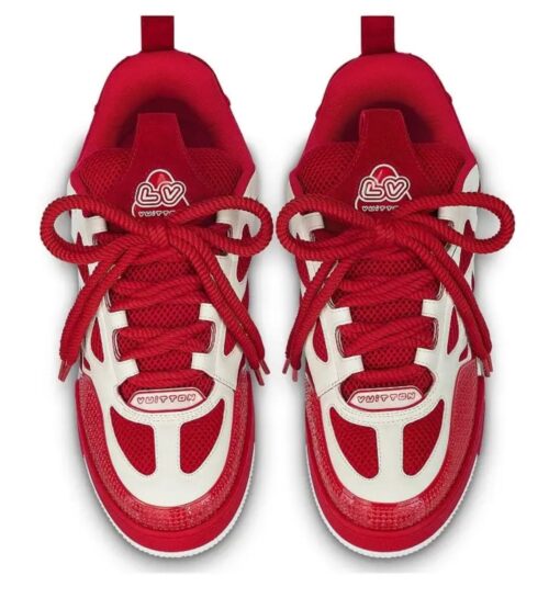 LV Skate Sneaker Red - Image 2