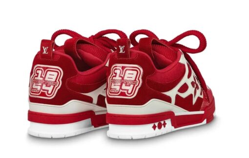 LV Skate Sneaker Red - Image 3