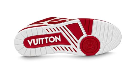 LV Skate Sneaker Red - Image 4