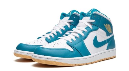 Nike Air Jordan 1 Mid Aquatone - Image 2