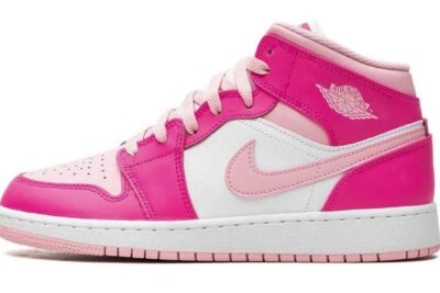 Nike Air Jordan 1 Mid Fierce Pink