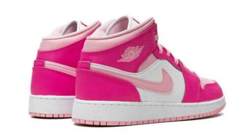 Nike Air Jordan 1 Mid Fierce Pink - Image 2