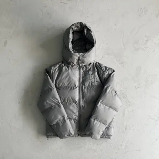 Trapstar Hooded Puffer-Grey