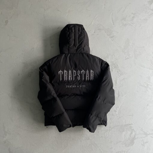 Hooded puffer-blackout edition - Image 2