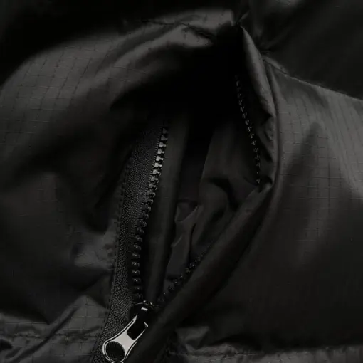 Hooded puffer-Black - Image 4