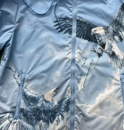 Trapstar Blue Windbreaker Men - Image 3