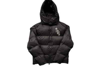 Hooded puffer-Black