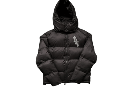 Hooded puffer-Black