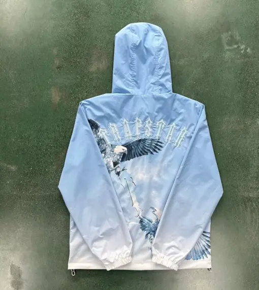 Trapstar Blue Windbreaker Men - Image 2