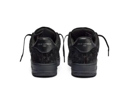 LV x Nike Air Force 107 LV8 Low Black - Image 2
