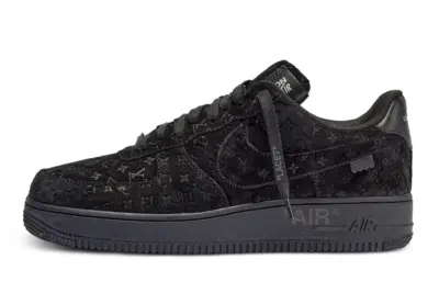 LV x Nike Air Force 107 LV8 Low Black
