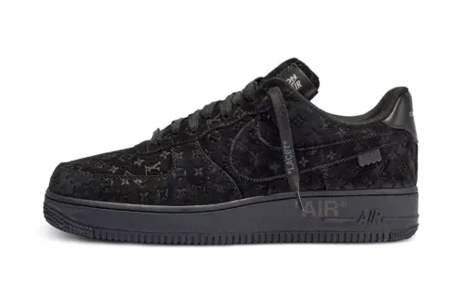 LV x Nike Air Force 107 LV8 Low Black