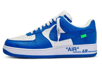 LV x Nike Air Force 107 LV8 Low Blue