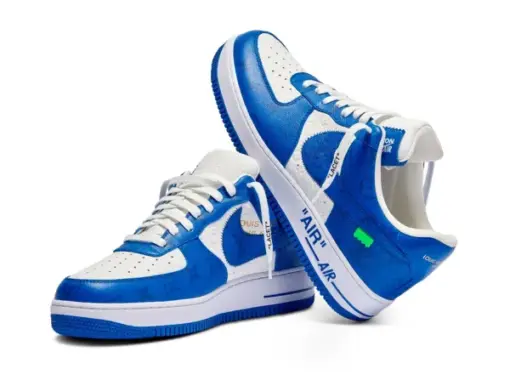 LV x Nike Air Force 107 LV8 Low Blue - Image 2