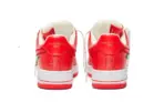 LV x Nike Air Force 107 LV8 Low Red - Image 3
