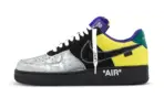 LV x Nike Air Force 107 LV8 Low Silver