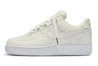 LV x Nike Air Force 107 LV8 Low White