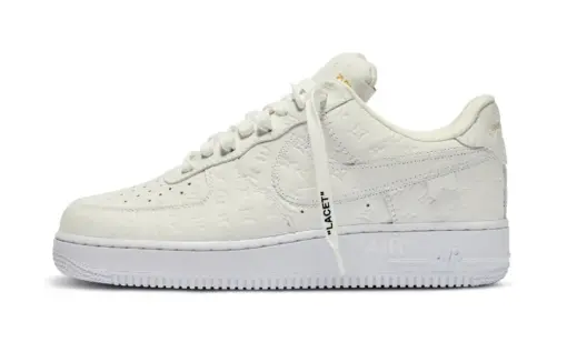 LV x Nike Air Force 107 LV8 Low White